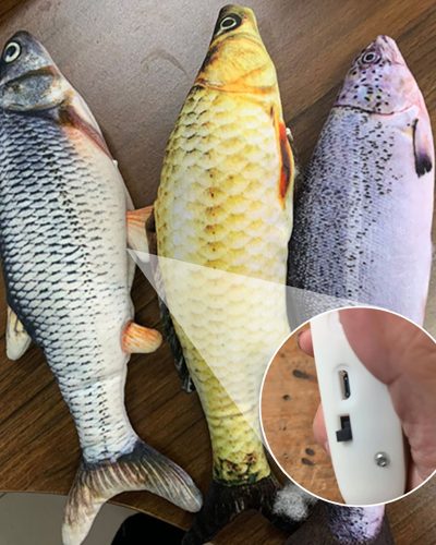 Indestructible Dog Chew Toys Alternative: Moving Fish