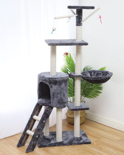 140cm Cat Tree & Climber with Sisal Scratching Posts