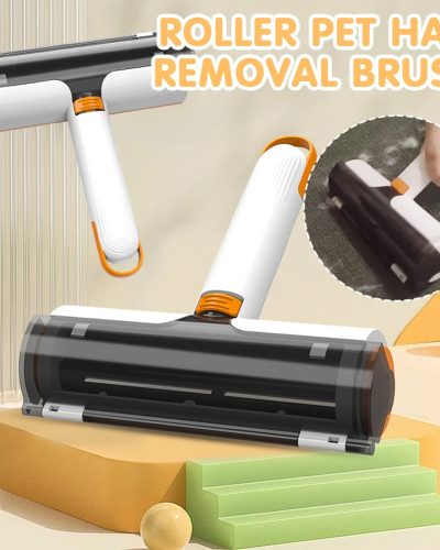 Reusable Pet Hair Remover Roller for Dogs & Cats
