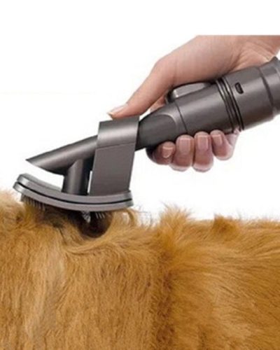 Self Cleaning Slicker Brush for Dogs Vacuum Attachment