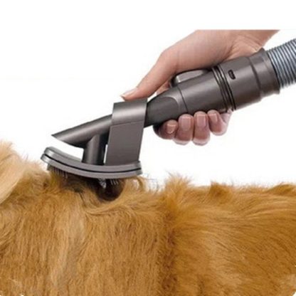 Self Cleaning Slicker Brush for Dogs Vacuum Attachment