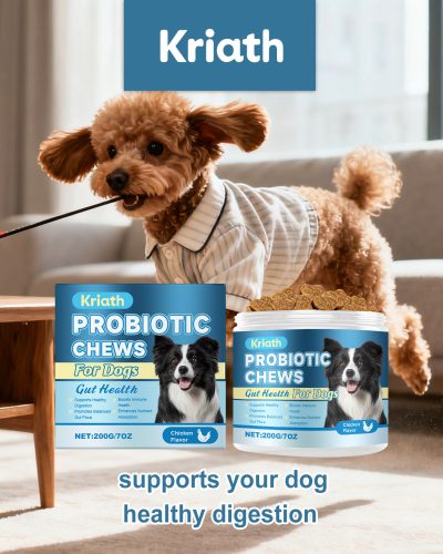 Dog Probiotic Soft Chews for Gut Health