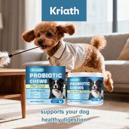 Dog Probiotic Soft Chews for Gut Health