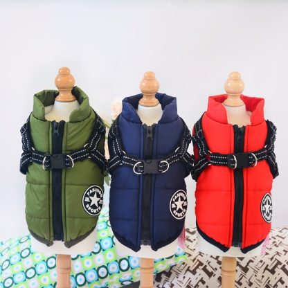 Waterproof Dog Raincoat for Cold Weather