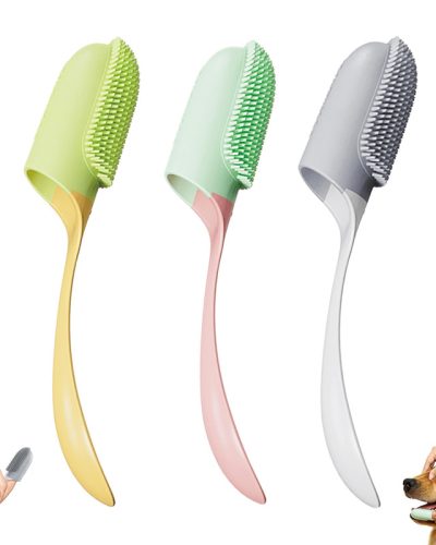 Dog Finger Toothbrush – Silicone Pet Toothbrush for Dogs & Cats