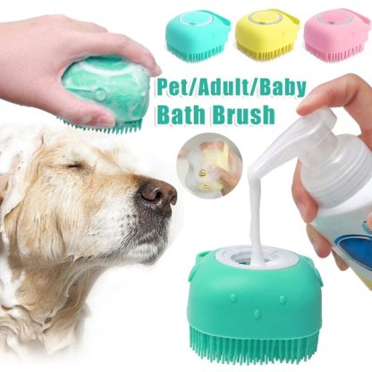 Dog Bath Brush Pet Grooming Tool