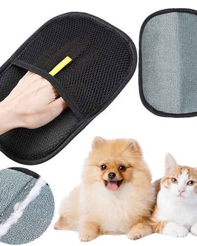 Pet Hair Remover Gloves for Dogs & Cats