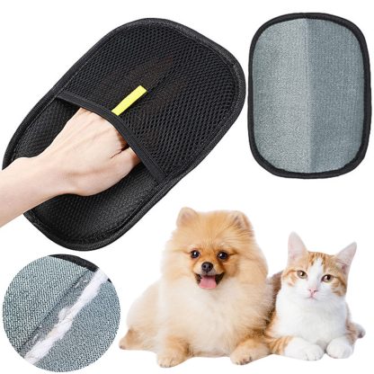 Pet Hair Remover Gloves for Dogs & Cats