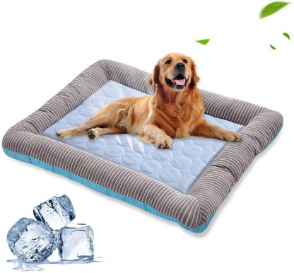 Cooling Mat for Dogs & Cats – Self-Cooling Summer Pet Bed