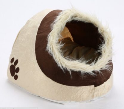 Cozy Fabric Pet Bed – Soft Indoor Dog & Cat Rest Bed