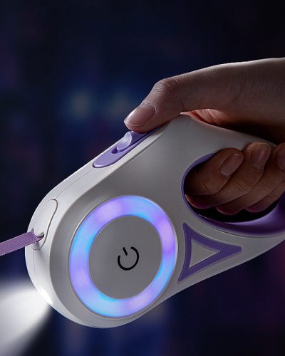 Illuminated Retractable Dog Leash