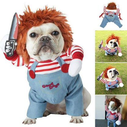 Funny Halloween Pet Costume (Not a Waterproof Dog Raincoat)
