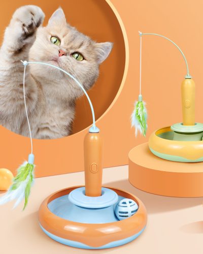 2-in-1 Cat Toy: Fun Beyond Indestructible Dog Chew Toys