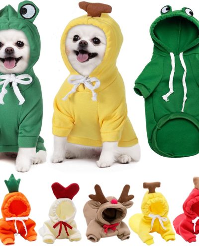 Cute Dog Hoodies for Small Pets