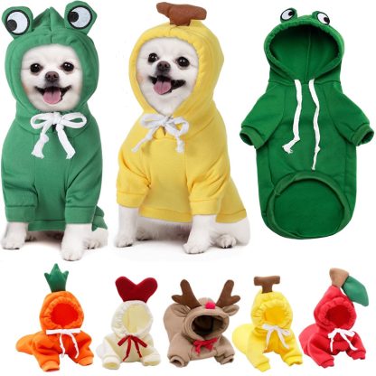 Cute Dog Hoodies for Small Pets