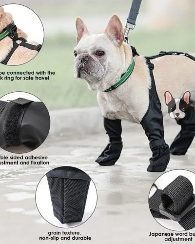 Breathable Dog Shoes and Boots for Outdoor Walking