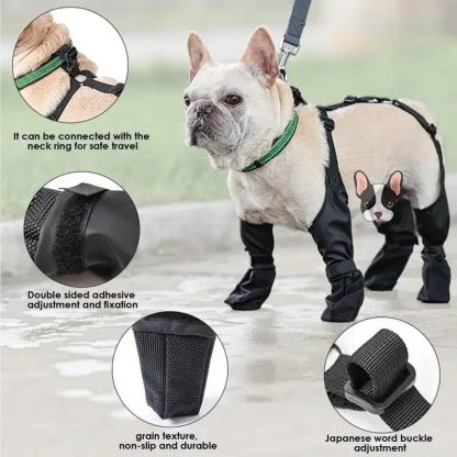 Breathable Dog Shoes and Boots for Outdoor Walking