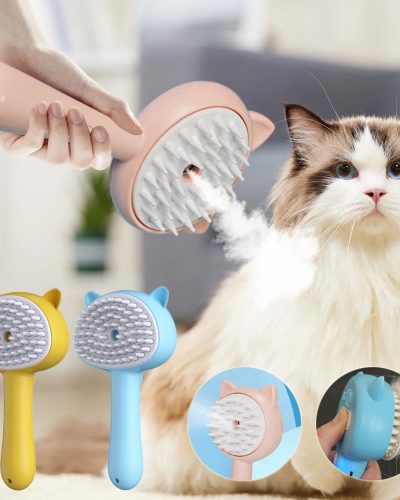 Self Cleaning Slicker Brush for Dogs and Cats
